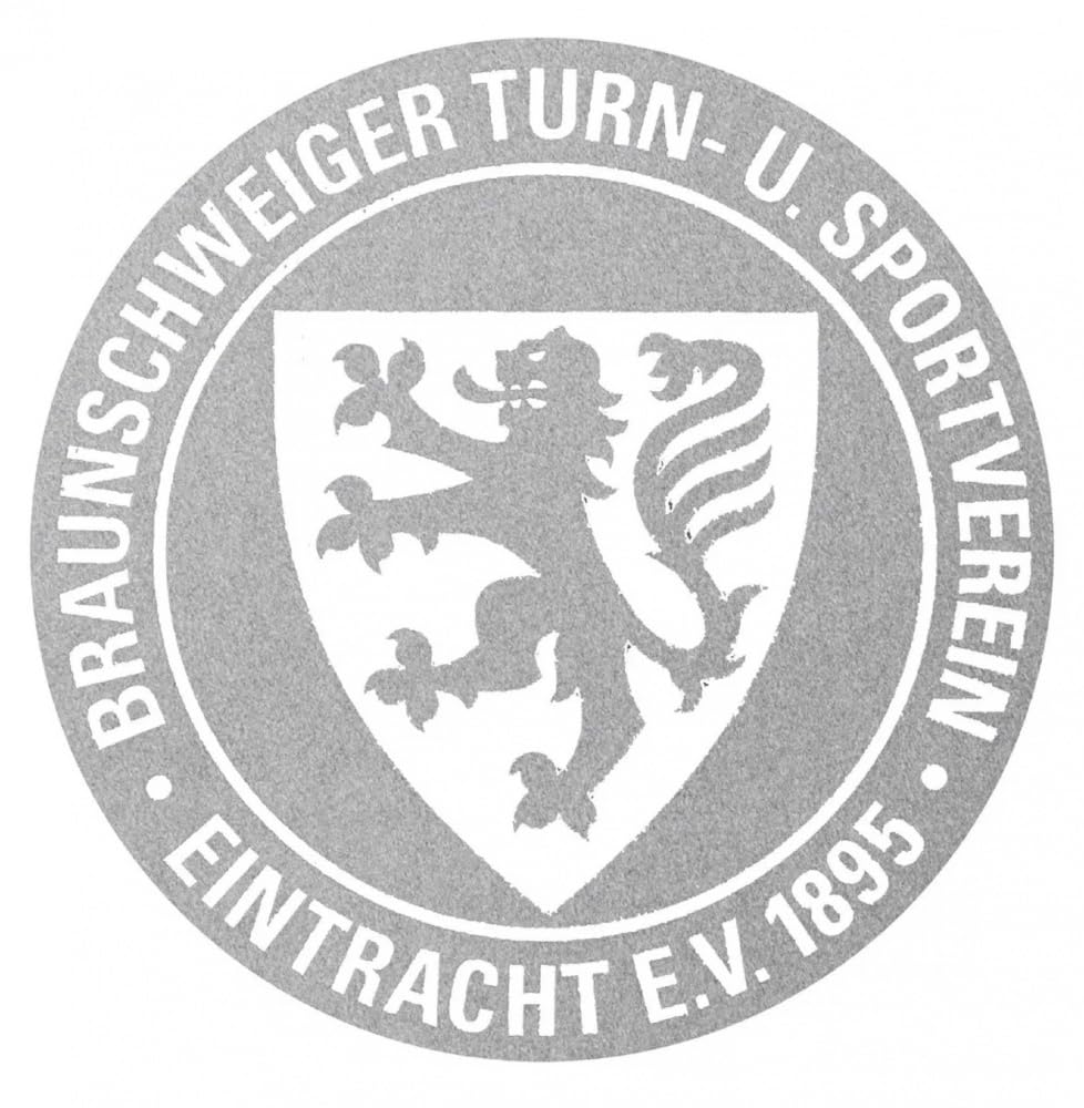 Eintracht Braunschweig Autoaufkleber Traditionswappen Silber