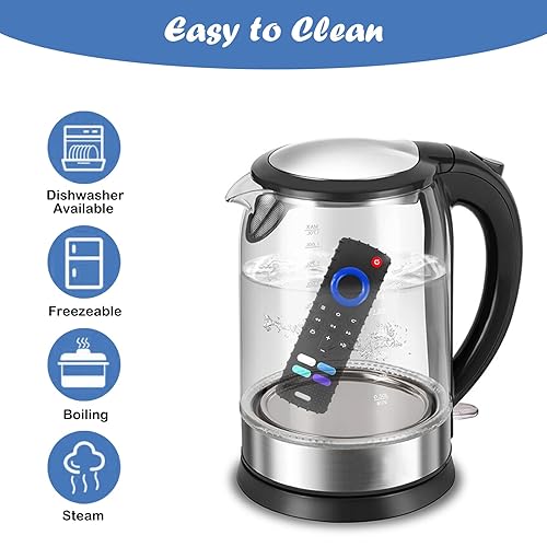 Miniatura 5 de Juguetes de dentición de silicona para bebés, juguetes de dentición con forma de control remoto de TV, mordedor remoto para bebés de 0 a 18 meses,