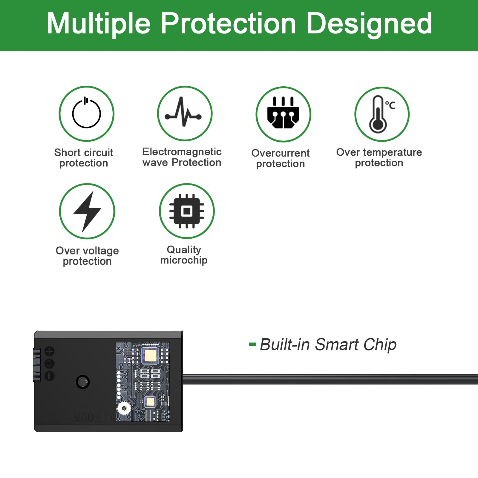 Cable de batería ficticia D-Tap a NP-FW50 para batería con Montura en V, Compatible con Las cámaras Sony Alpha ZV-E10, A7, A7II, A7RII, A7S, A7SII, A6000, A6100, A6300, A6400, A6500, A5000