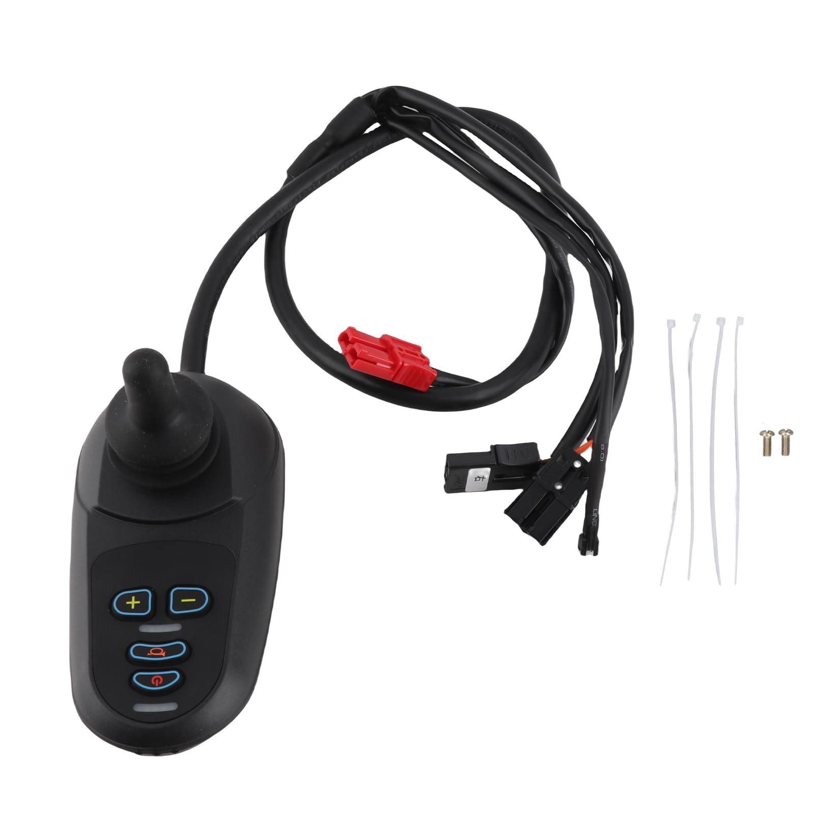 Controlador de Palanca de Mando para Silla de Ruedas Eléctrica de Seguridad Mejorada 45A DC 24V, Alta Sensibilidad y Estabilidad, Compatible con Múltiples Dispositivos