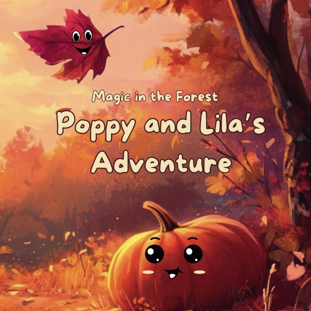 Magic in the Forest : Poppy and Lila’s Adventure: A Children's Fall Storybook about A Pumpkin, A Leaf, and a Forest Full of Magic