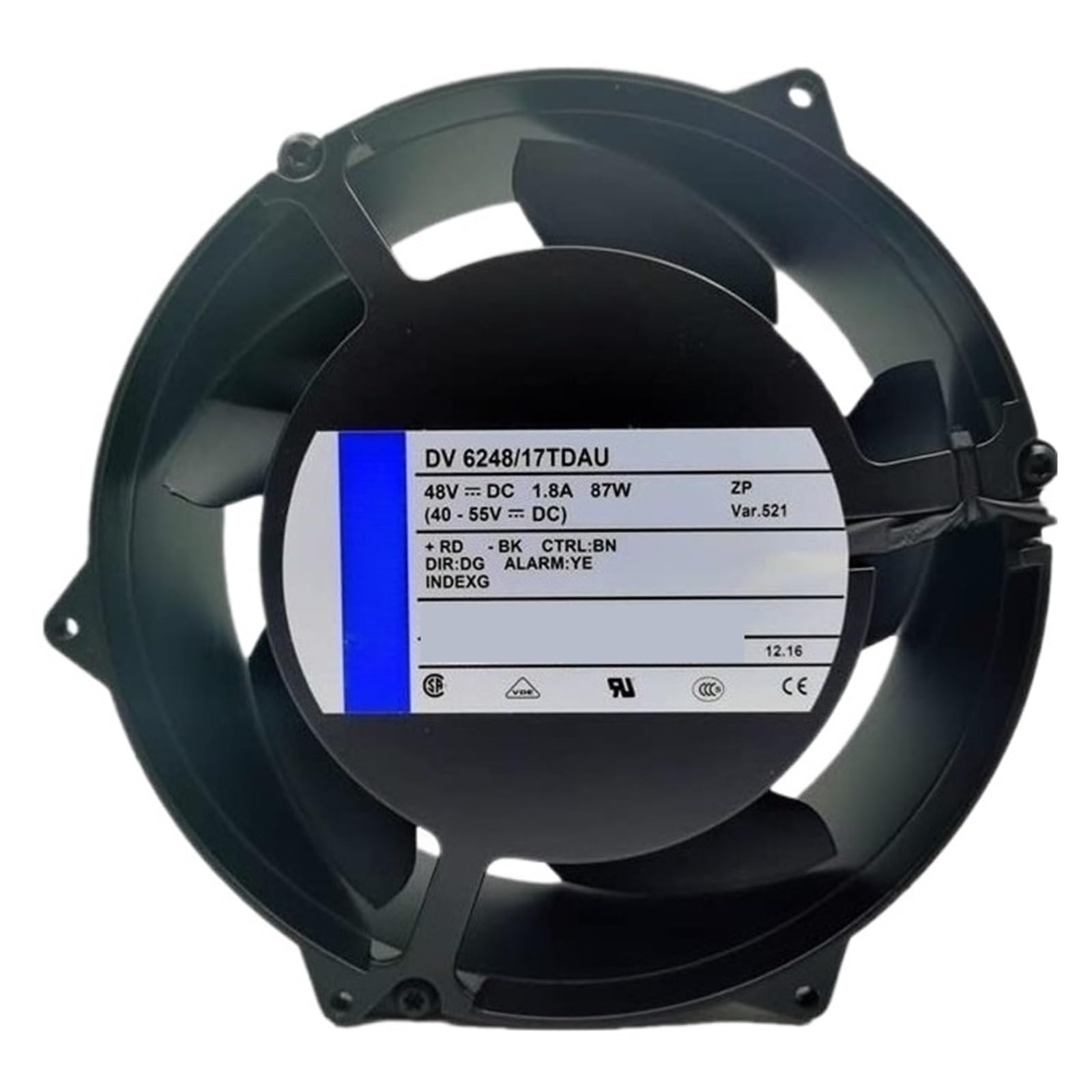 TSCFHGQI DV6248/17TDAU DC48V 1.8A 87W 17CM Cooling Fan(DV6248 17TDA,4line)