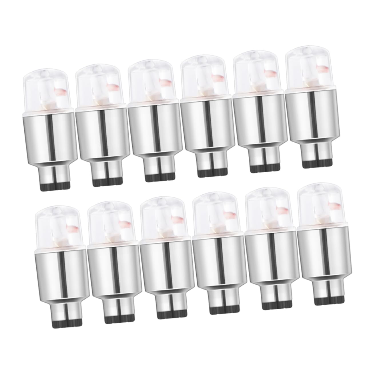 SUPVOX 12pcs Road Bike Wheel Lights Easy to Install Tyre Lamps for Enhanced Night Visibility and Cool Riding Lightweight Shockproof Design Dynamic Patterns