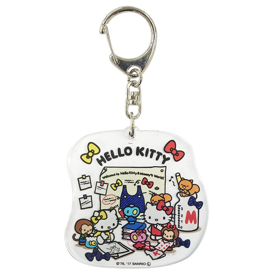 Hello Kitty Acrylique Porte-clés/Meet The 2ribbons 01