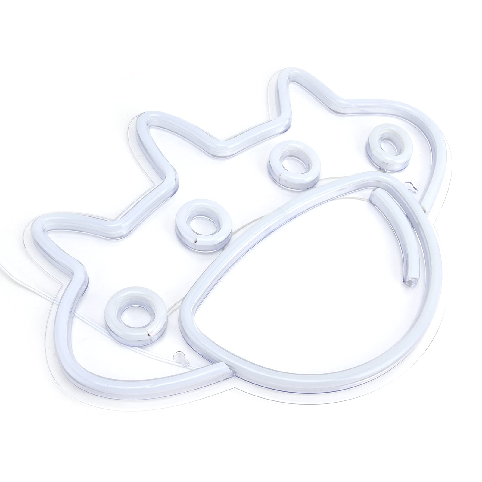 YWBL-WH LED Astronave Insegna Al Neon, Alimentazione USB Uniforme