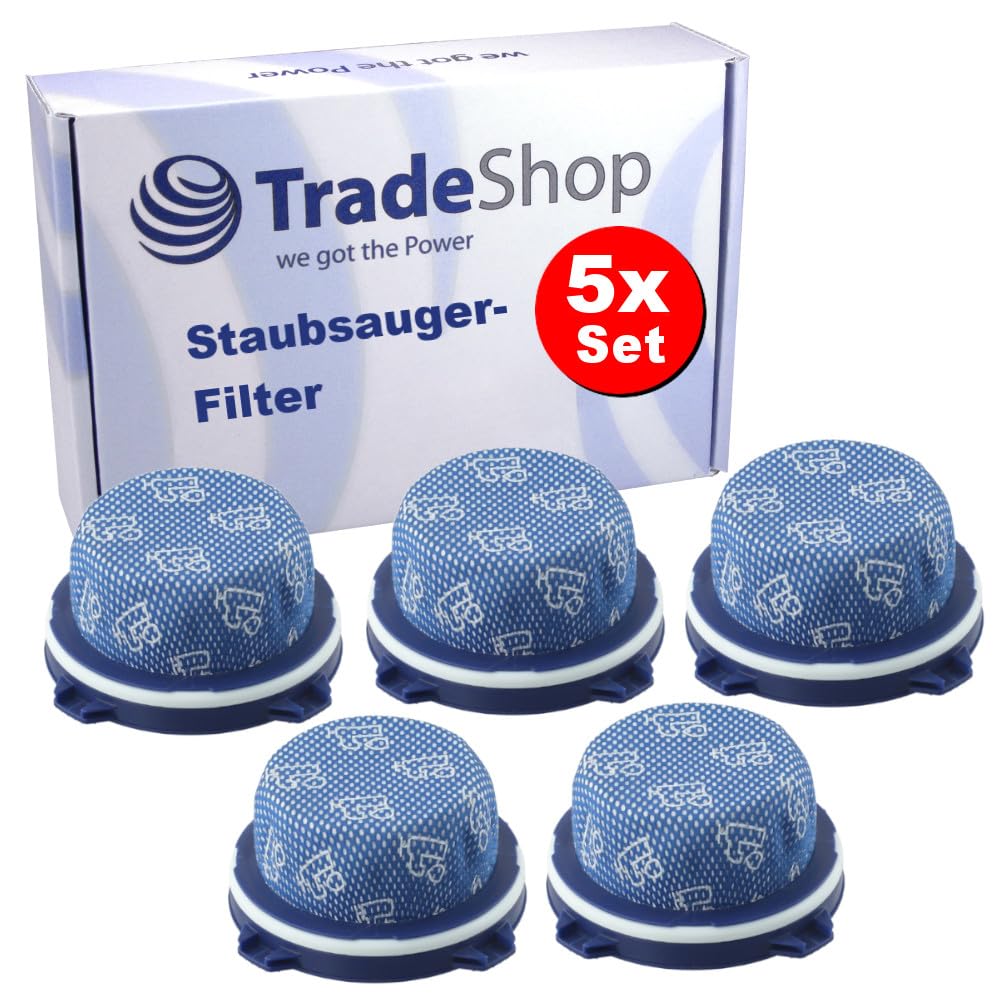 5x Trade-Shop HEPA mikrofiltr kompatybilny z Samsung VS20C852FTB VS20C9542TN VS20C9544TB VS20C9547TB VS20C954CTN VS20C954FTB VS20T7532T1