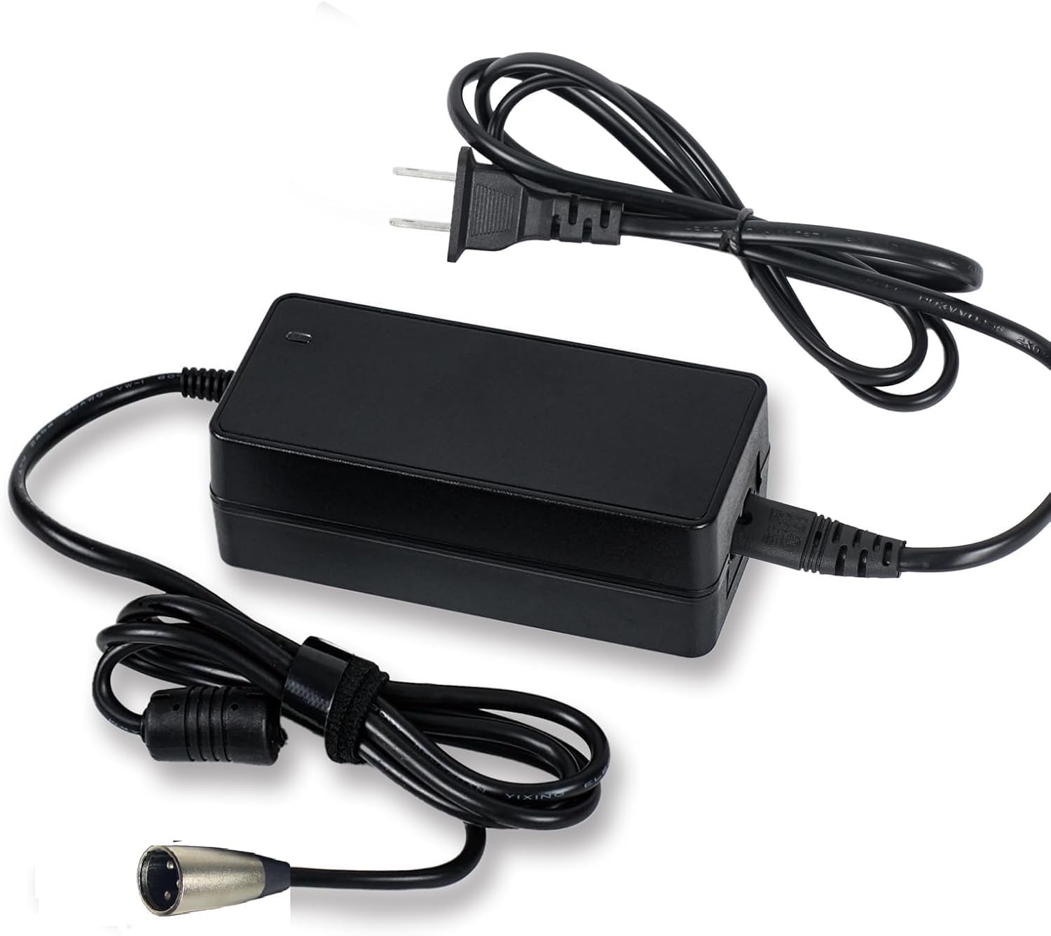 29.4V XLR 3 Pin Replacement Charger Compatible with DAHAIY Electric Wheelchair 24V 12AH Battery DC 29.4V Power Supply Adapter Cable Cord