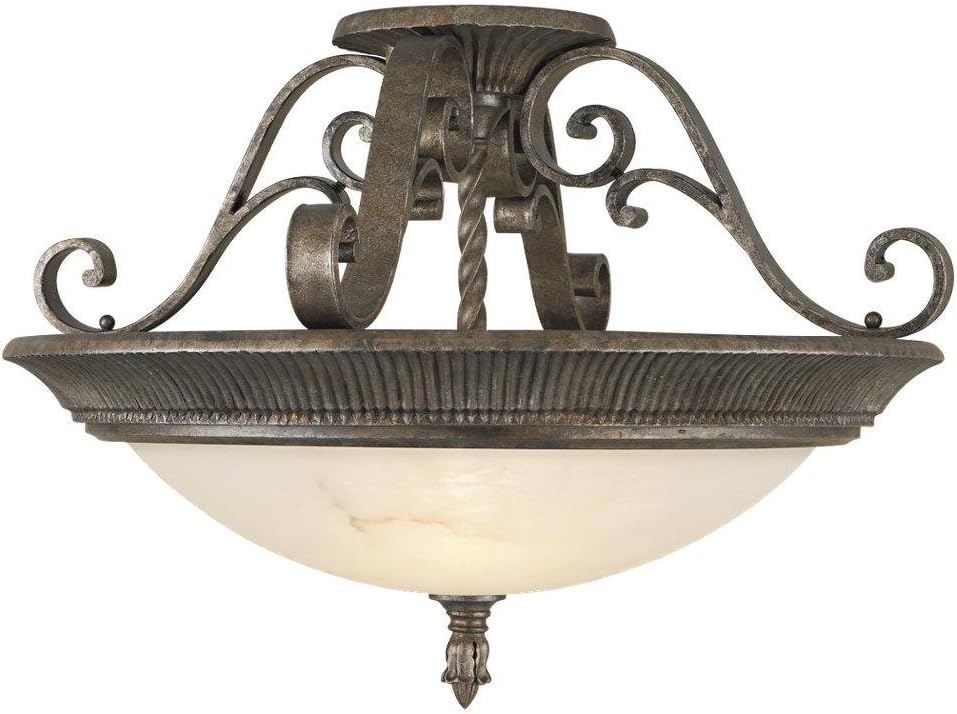 Murray Feiss Seville Collection 21" Wide Ceiling Light Semi Flush