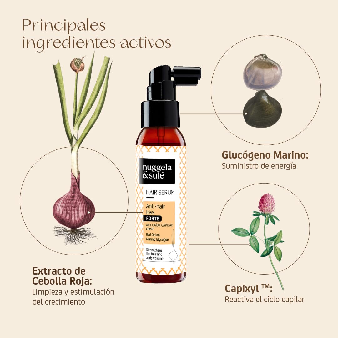 Nuggela & Sulé Sérum Anti-Caída Forte 70 ml Tratamiento Capilar
