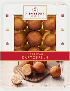 Niederegger Marzipan Potatoes 100g Kosher - Authentic German Marzipan Candy, 12 Cocoa-Coated Pieces, Premium Lübeck Tradition