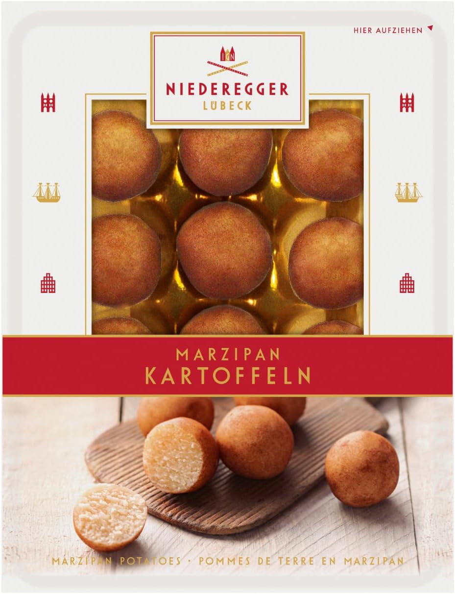 Marzipan Potatoes - 100g (3.5oz) | 12 pieces per box | Kosher.