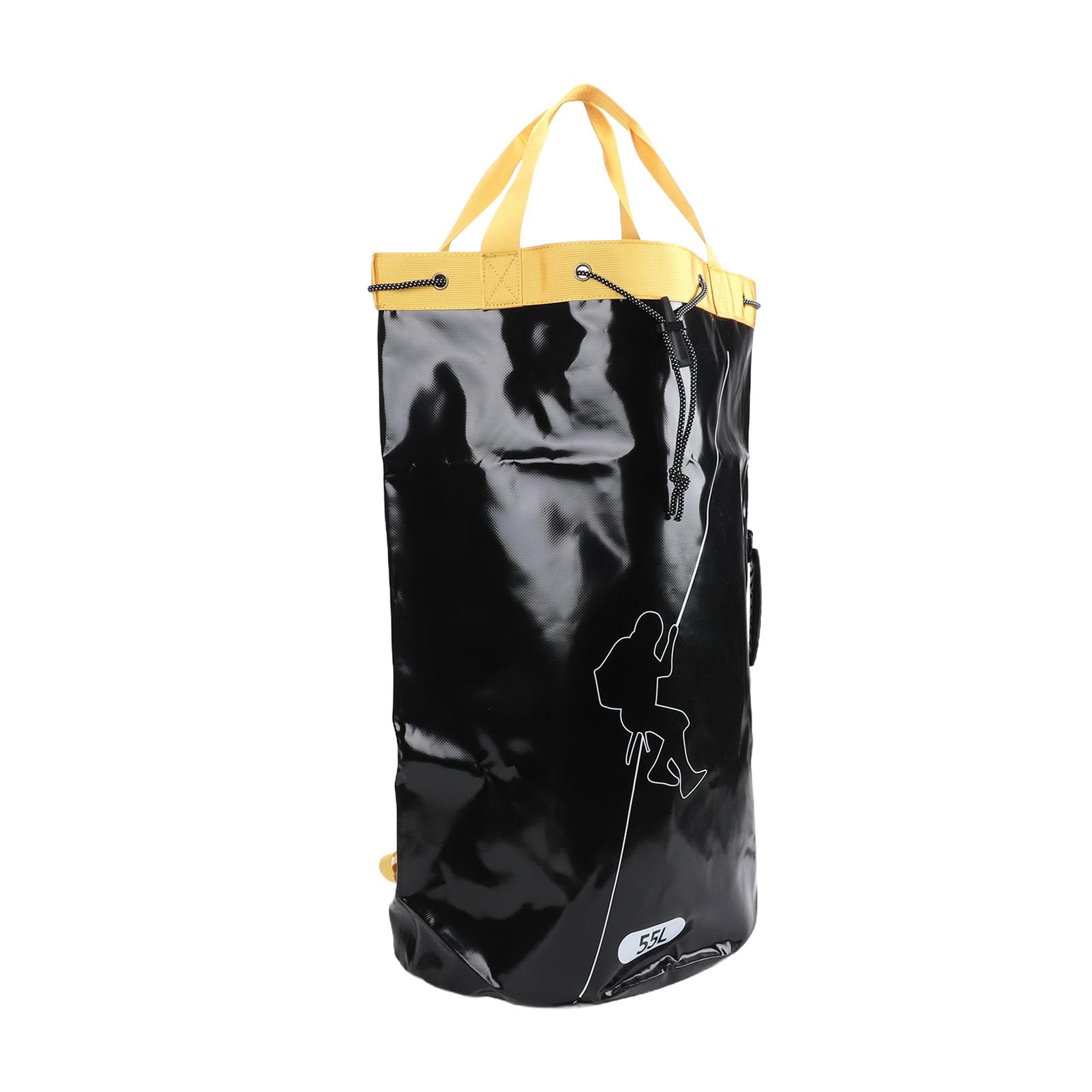PUSOKEI Bolsa de Almacenamiento de Cuerda de Escalada Mochila de Cubo Impermeable Duradera para Aventuras Al Aire, Material de PVC para Cascadas de Espeleología, Bolsa de Equipo