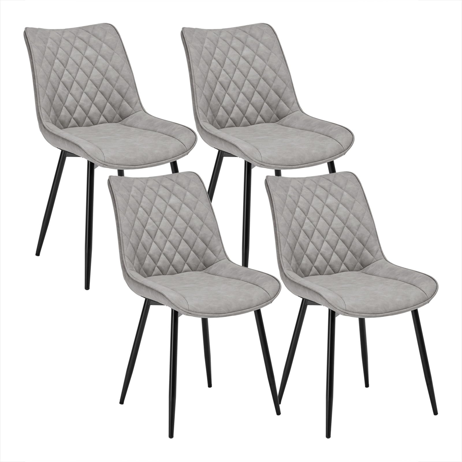 WOLTU Esszimmerstühle 4er Set, Küchenstühle gepolstert