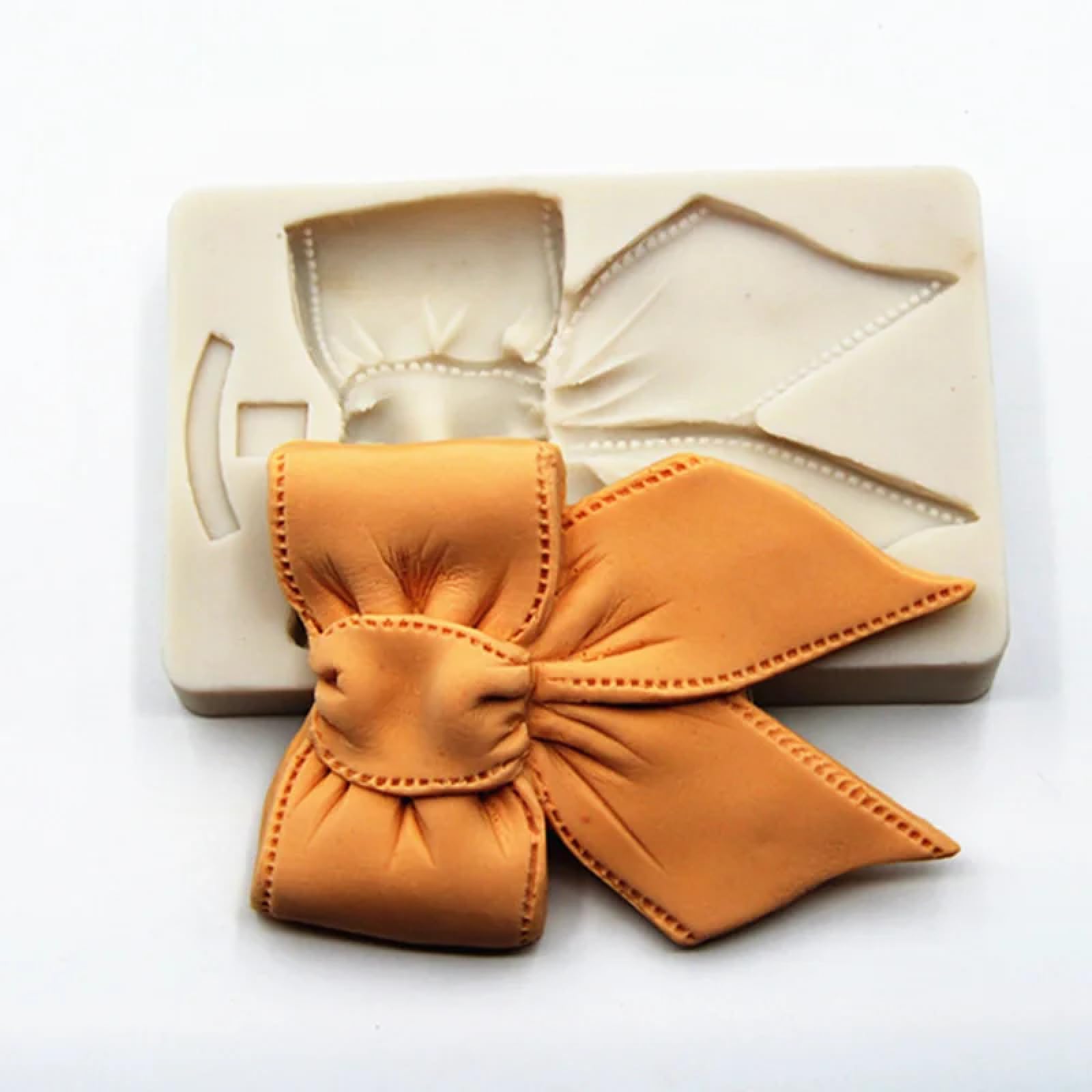 Molde de silicona para hacer fondant, 13,5 x 8,8 x 1,7 cm, moldes de silicona para fondant, molde de resina suave para decoración de pasteles, accesorios de cocina, herramientas para hornear