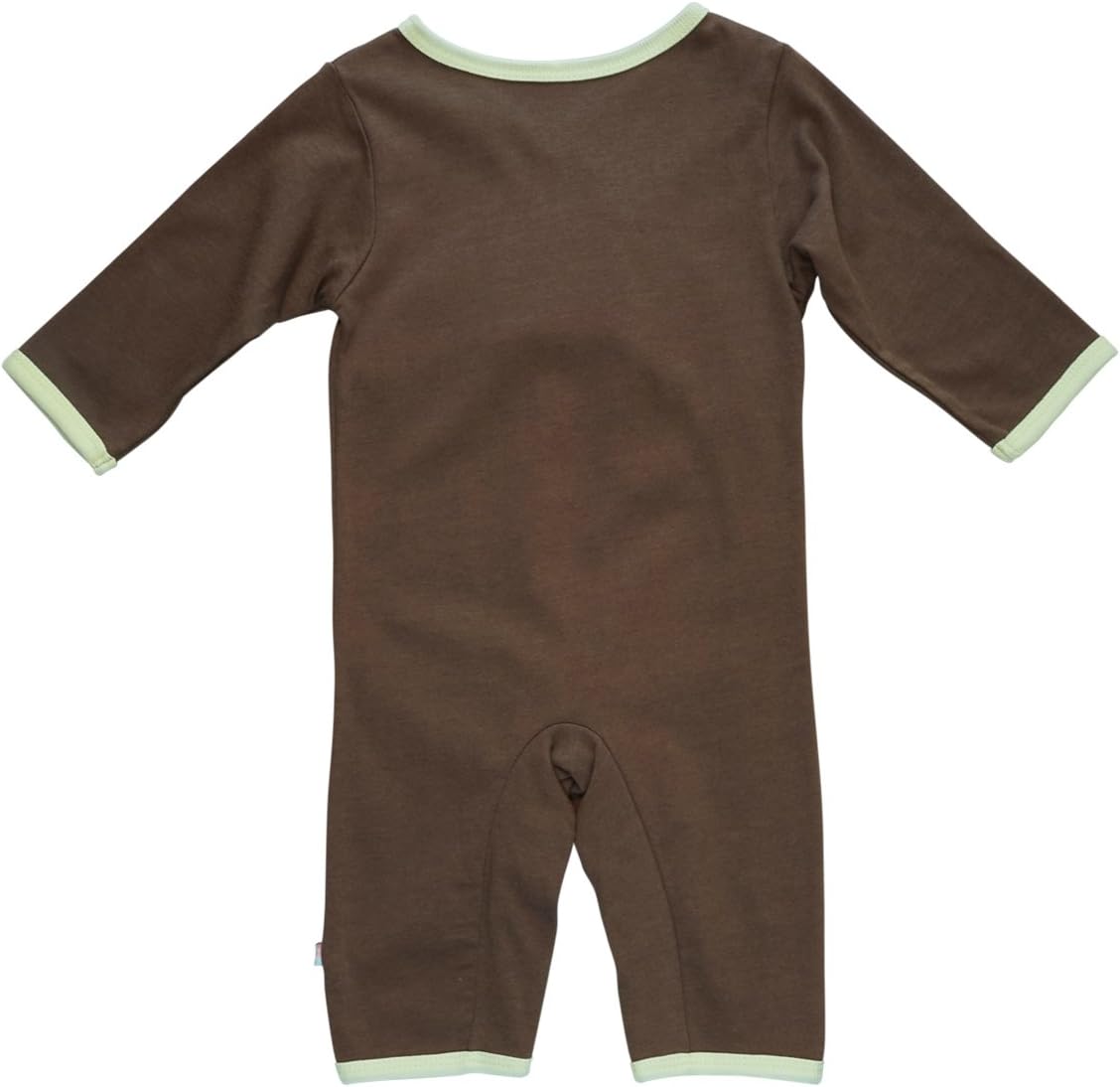 Babysoy Newborn Baby Infant Unisex Kimono Side Snap Long Sleeve Onepiece Romper Coverall image 5