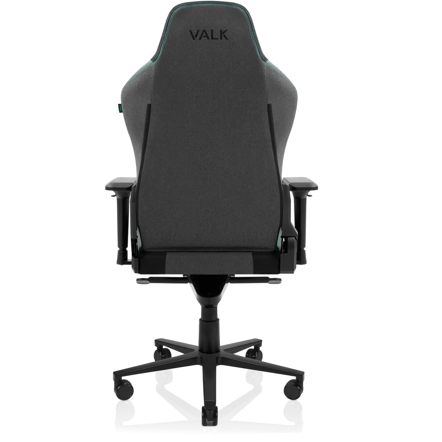 VALK Freya - Sedia Gaming Professionale Ergonomica in Tessuto Traspirante, Reclinabile 160º, Braccioli 4D, Cuscini in Schiuma di Memoria, Sedia Gamer, Sedia da Scrivania, Sedia da Ufficio (Grigio)
