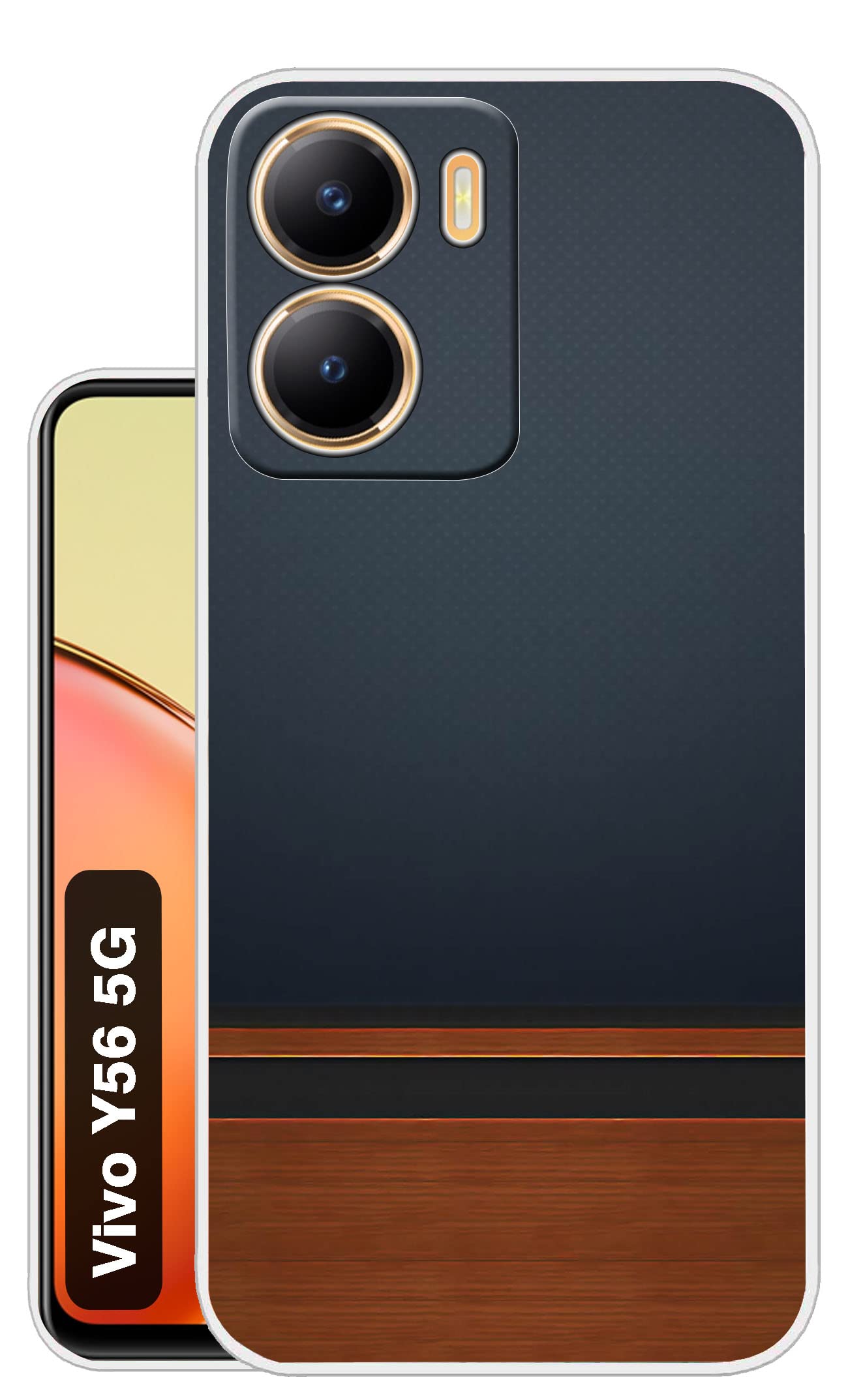 Case Club Silicone Designer Case For Vivo Y56 5G Back Cover For Vivo Y56 Back Cover For Vivo Y56 5G-D5190, Brown (B0BW68DML8) Amazon Price History, Amazon Price Tracker