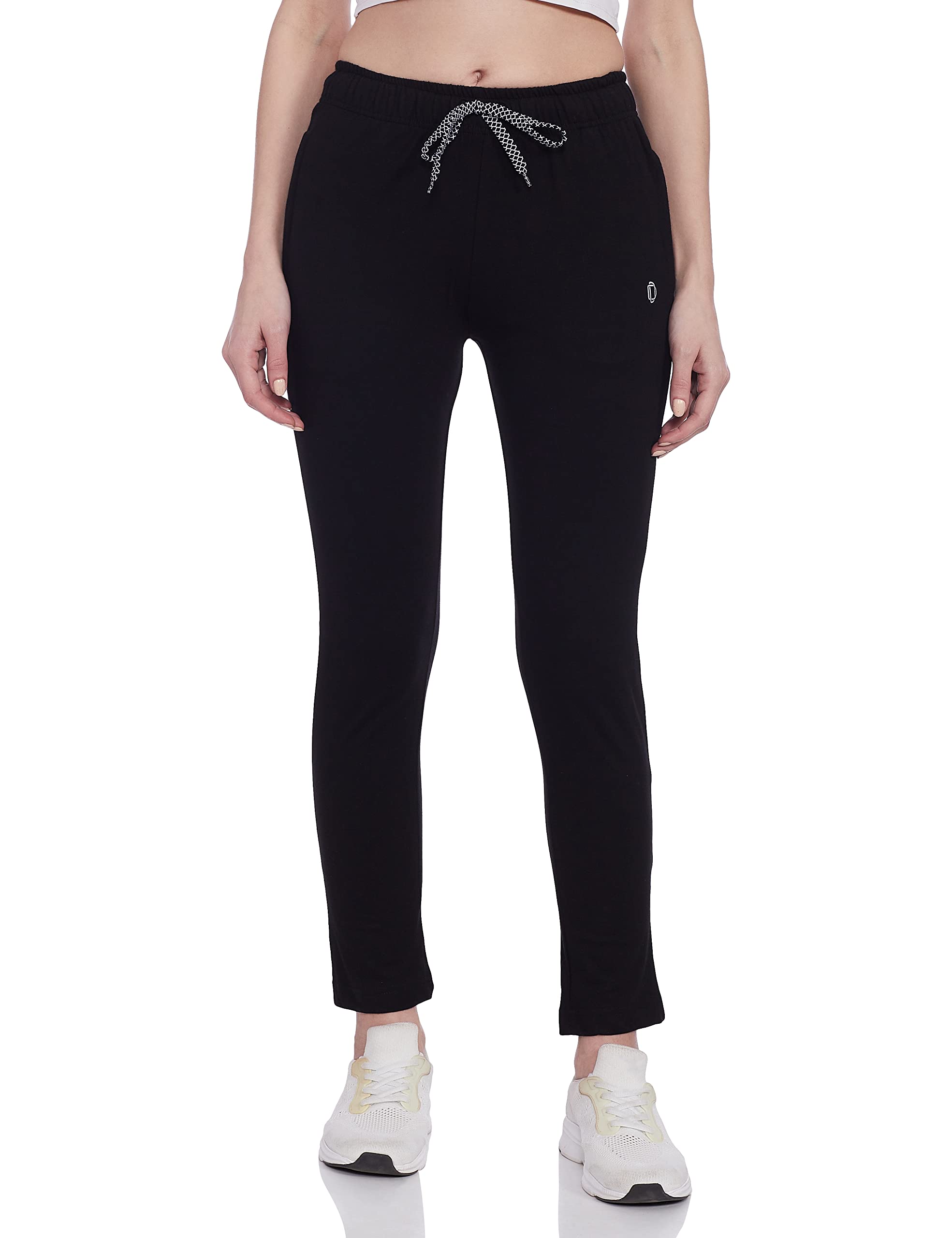 Dollar Missy Women's Black Color Track Pant
