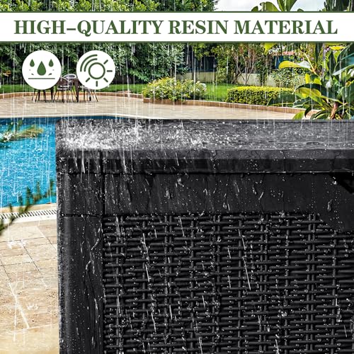 Greesum PSB 100 Gallon Resin Patio Storage Box thumb #3