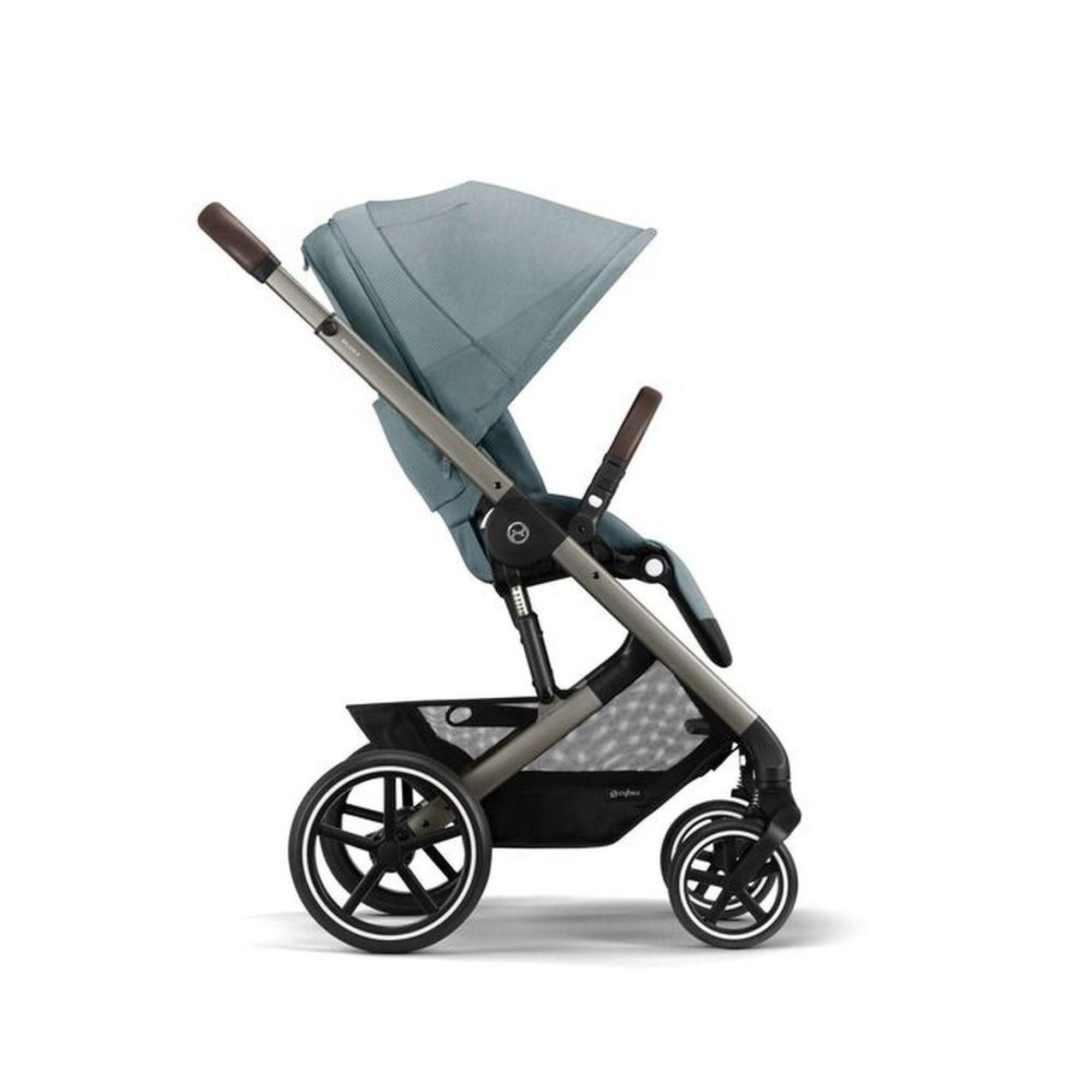 Cybex Balios S Lux - Taupe Frame - Sky Blue