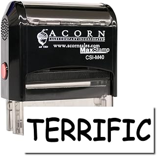 MaxStamp - Self-Inking Terrific Stamp (Red Ink)