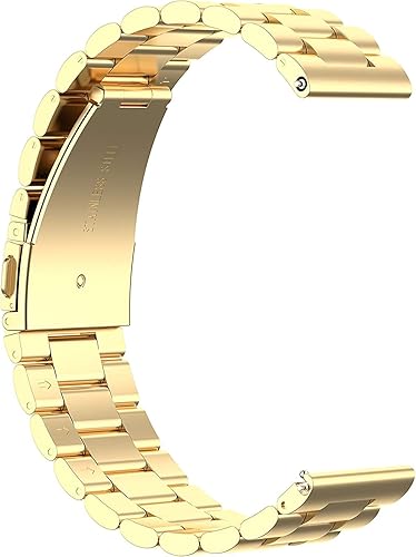 Miniatura 2 de Compatible con Michael Kors Access Gen 5 BradshawLexington - Pulsera de metal de repuesto de acero inoxidable sólido para MK Access Gen 5 Lexington