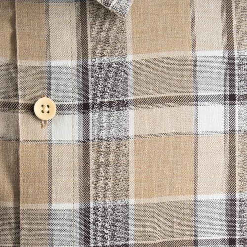 Image of 7-DAYS Men's Premium Check Shirt - 100% Cotton, Tailored Fit (Between Slim & Regular), Full Sleeve, with Pocket - Smart Office & Casual Look