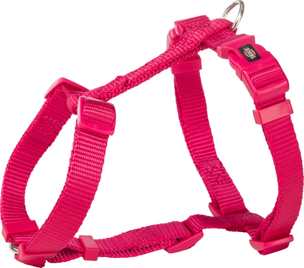 Trixie Premium Touring Harness for Dogs Made with Fleece Padding, Adjustable, and Lightweight Strong D-Ring Keeps The Harness and Leash in Place (L-XL, Fuchsia) (B09MW73C1S) Amazon Price History, Amazon Price Tracker