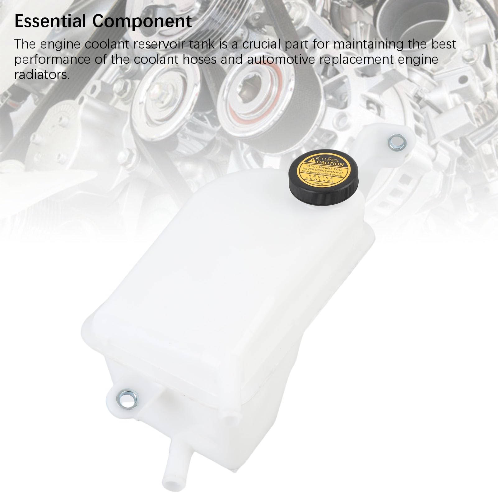 Dpofirs Bouteille de Trop-plein de Réservoir de Liquide de Refroidissement Moteur Durable pour XB 2008-2015 Remplacement pour IM TC 2011-2016 1 Réservoir de Liquide de Refroidissement avec Bouchon