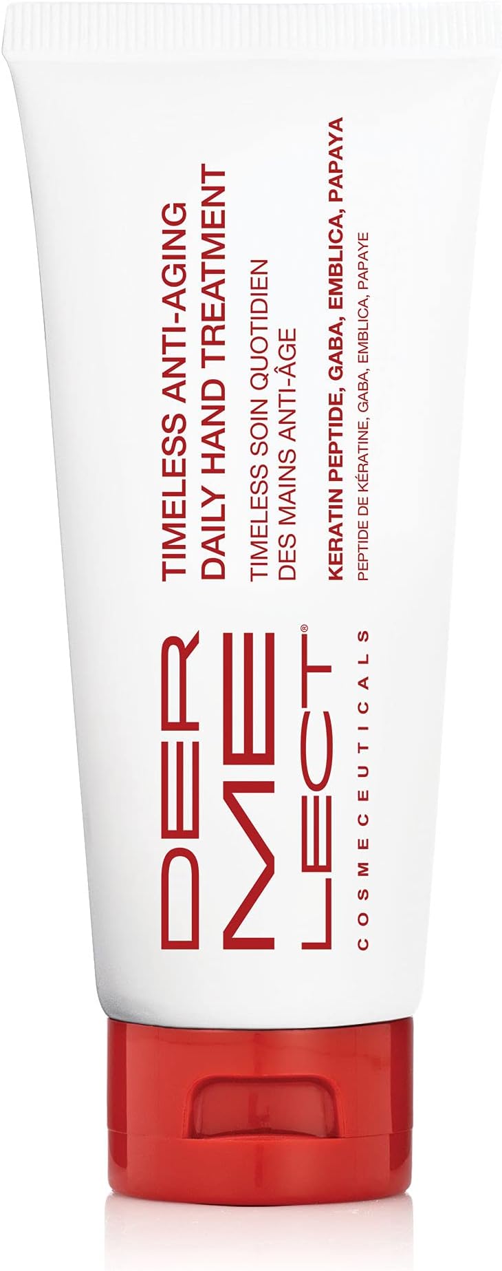 Timeless Anti-Aging Daily Hand Treatment for Hands - Anti Aging Cream with Peptides Hyaluronic Acid Hydrating & Brightening Treatment for Dry Hands, Dark Spots, Over Washed Hands