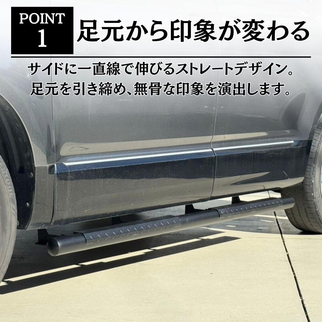 Amazon.co.jp: GI☆GEAR サイドステップ ストレートタイプ DELICA
