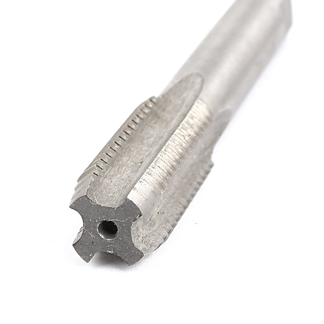 Aexit M14 14mm Taps Cutting Dia 4 Flutes HSS Round Shank Machine Screw Thread Tap Pipe Taps 95mm Long