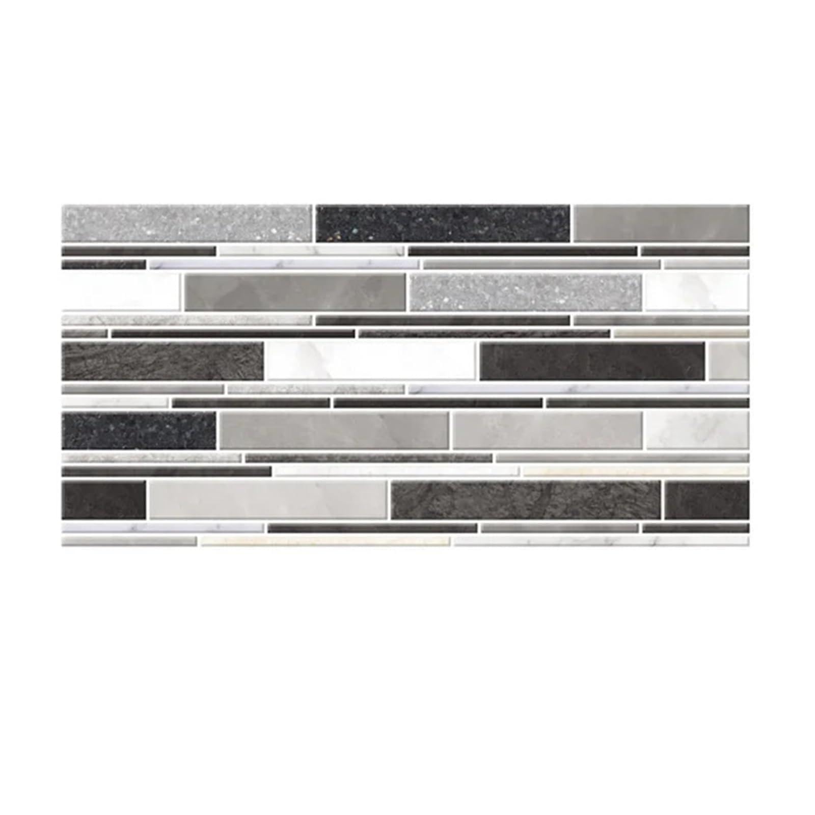 Wall Tile Sticker Tile Stickers 1pc/9pcs Backsplash Sticker Self Adhesive Wall Peel Waterproof 15cm x 30cm(Color5)