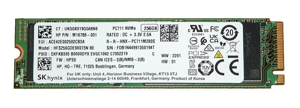 SK hynix 256GB Gaming M.2 2280 PCIe NVMe Internal Solid State Drive (SSD) - Stream Deck, Laptop & Desktop Compatible