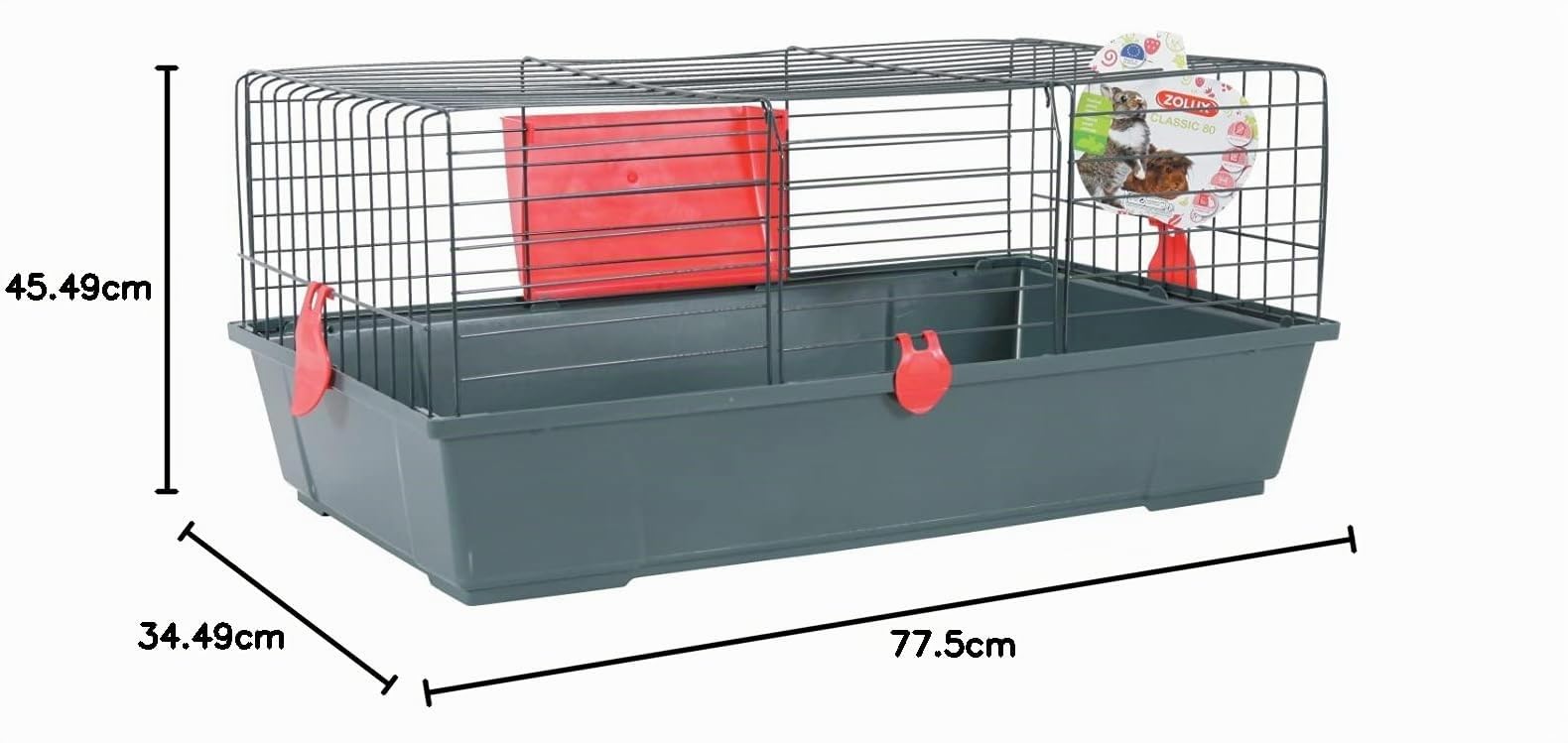 Zolux Classic 80 Cerise Cage pour Petit Animal