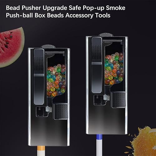 Miniatura 8 de Empujadores de cuentas de cigarrillos Actualización DIY Smoke Push DIY Smoke Beads Accesorios Herramientas (negro)