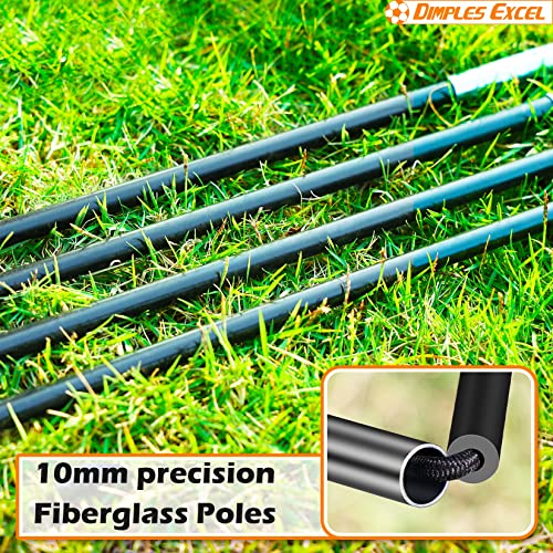 Dimples Excel Soccer Goal Soccer Net For Backyard 5'X3'6", 1 Pack #TOP6
