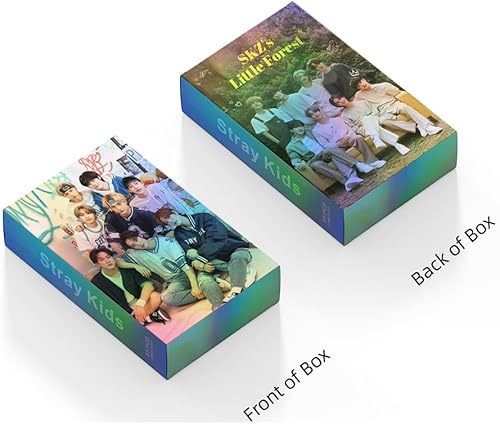 Miniatura 3 de Stray Kids - Tarjetas de fotos láser, 55 unidades, 2023 para niños callejeros NACIFIC, juego de tarjetas láser Lomo Kpop, regalo para fanáticos que
