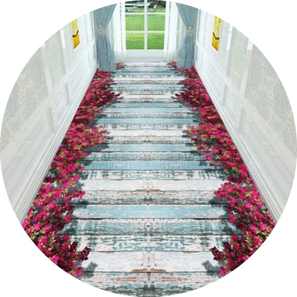 Tapis de passage couloir élégant de 6 mm d'épaisseur lavable pour cuisine et entrée