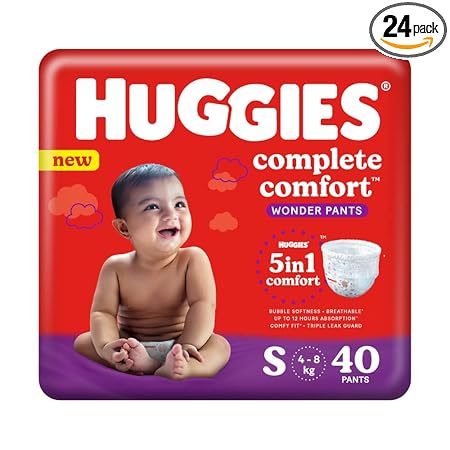 Huggies Complete Comfort Wonder Pants Small-40 count