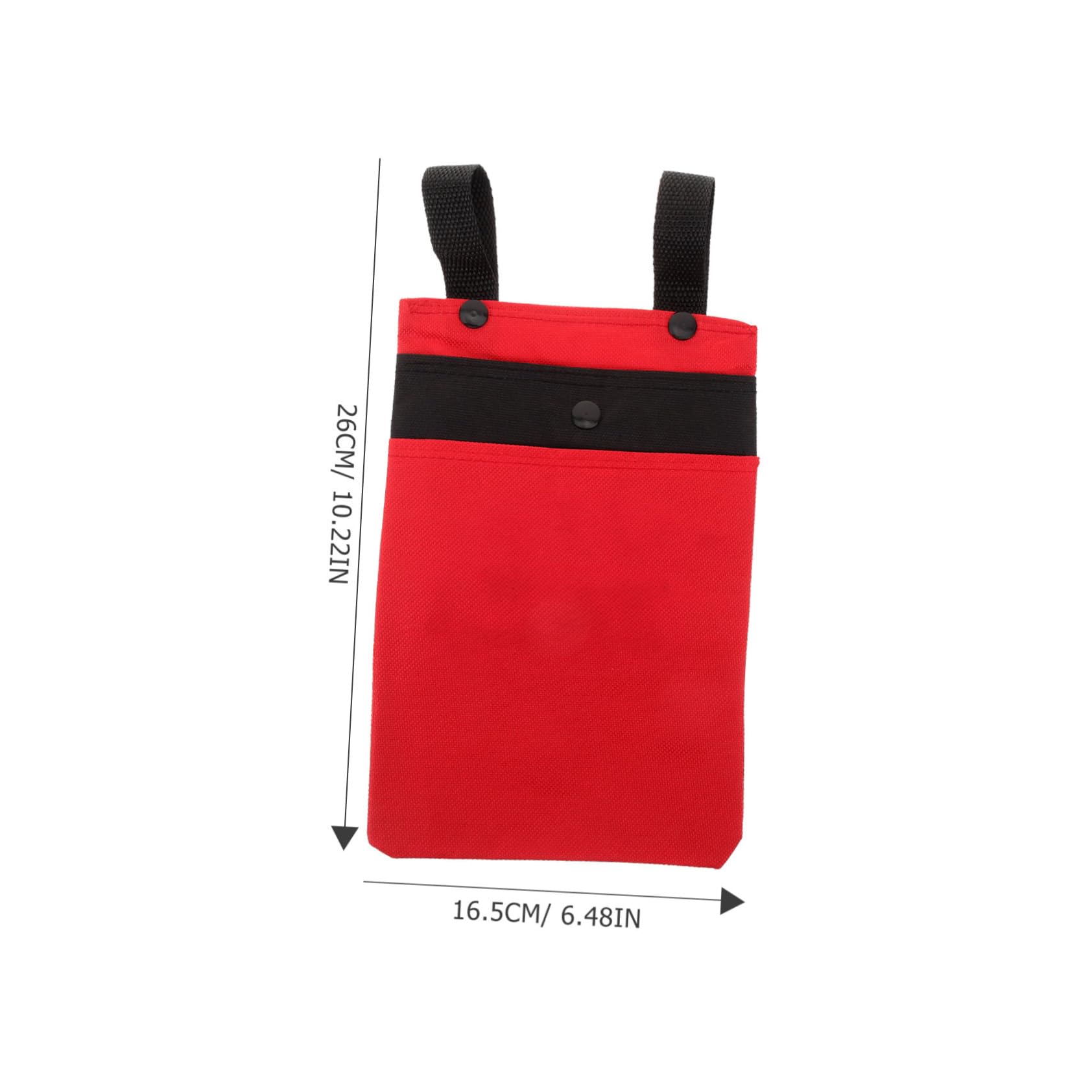 Parliky Bike Handlebar Bag Electric Scooter Pouch Multi Use Storage for Smartphones Wallets and Tools Compact Front Hanging Bag for Bicycles and Scooters