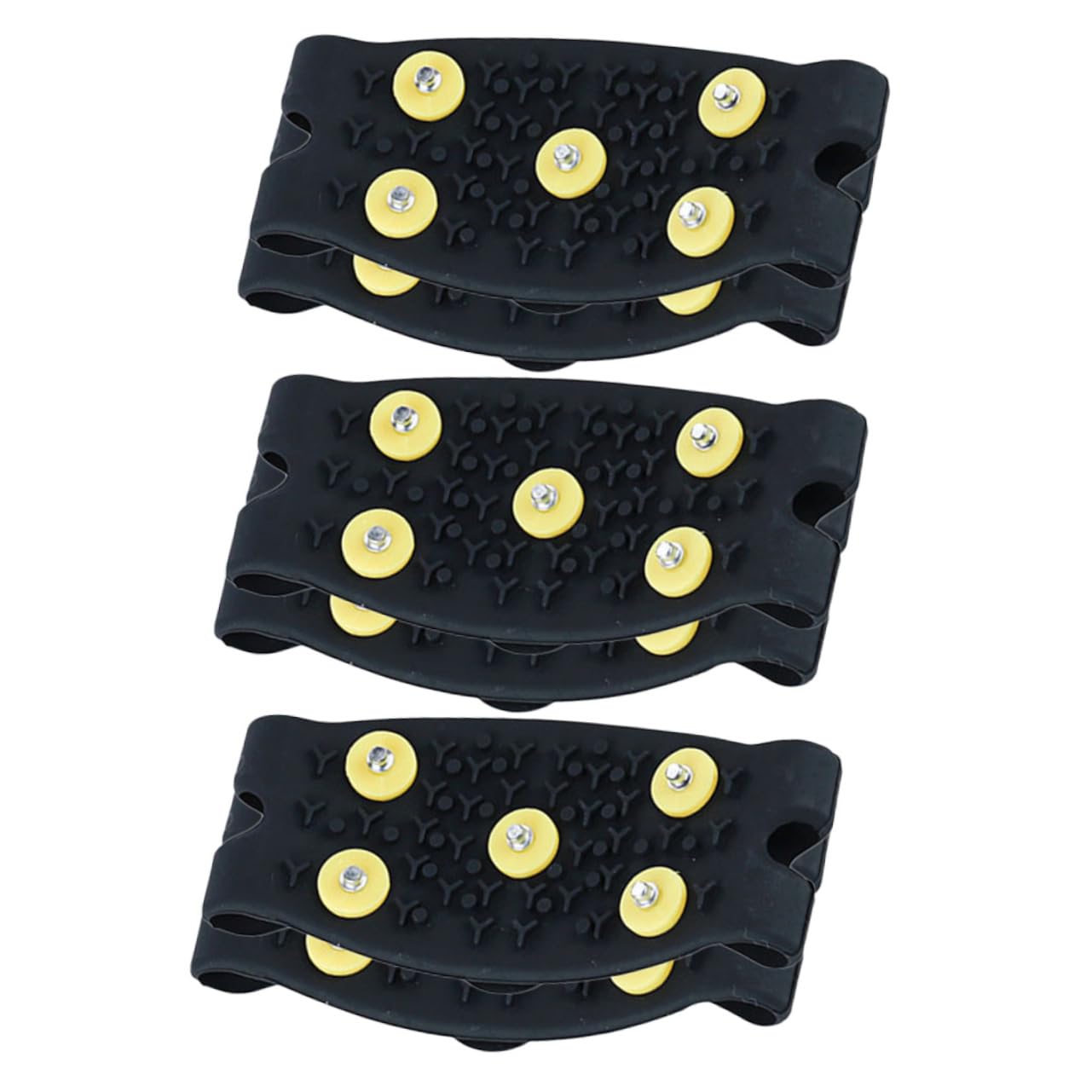 LIFKOME Climbing Shoes Crampons 3 Pack Ice Cleats Shoe Snow Spikes Traction for Winter Sports