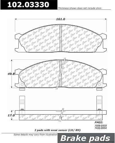 Miniatura 7 de Pastillas de freno delantero y rotores Frenos y rotores Rotores de disco de freno de automóvil Pastillas metálicas para Nissan 720 1985 1986