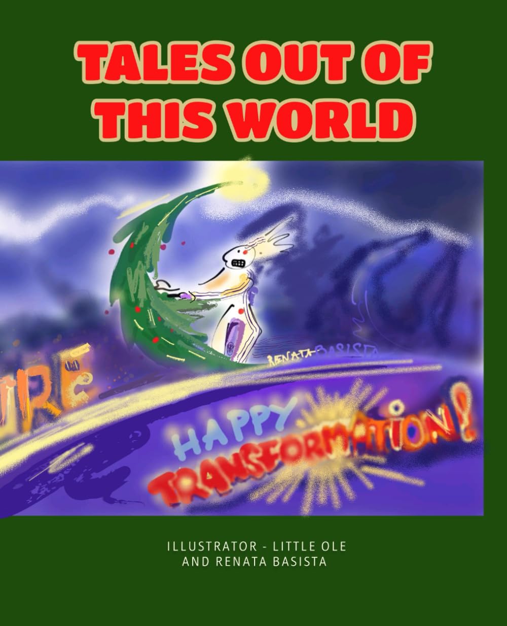 Tales Out Of This World: Christmas Book for Kids. Pictures for storytelling.