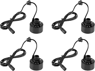Bliaszors Mist Maker Fog Machine 24V 4x Transducers for Outdoor Pool Decor | Mist Maker Fog Machine 4x Unit Bundle for Displays, Pools, And Events to enhance ambiance in any setting.