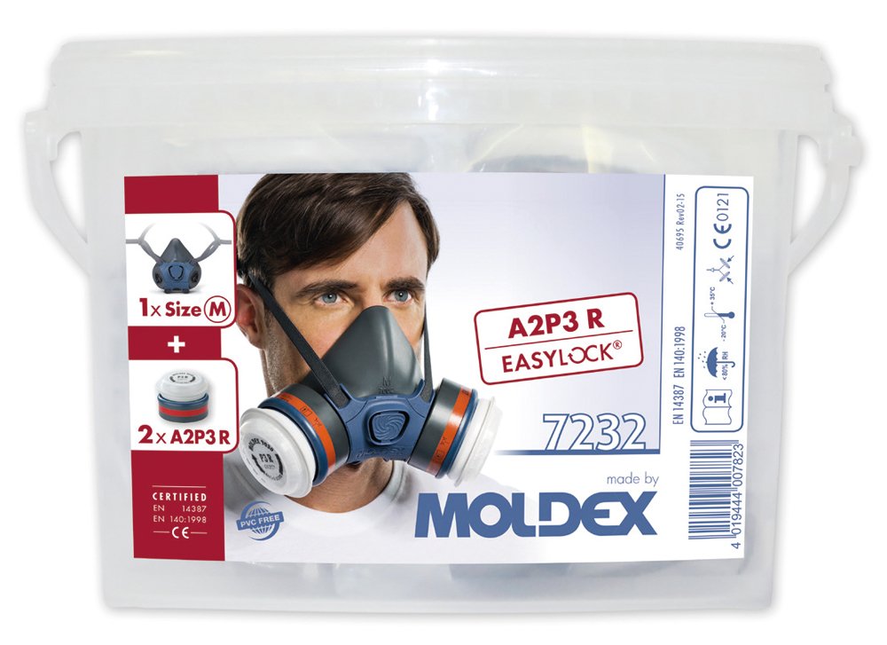 Moldex 7232 A2P3 mitad máscara M