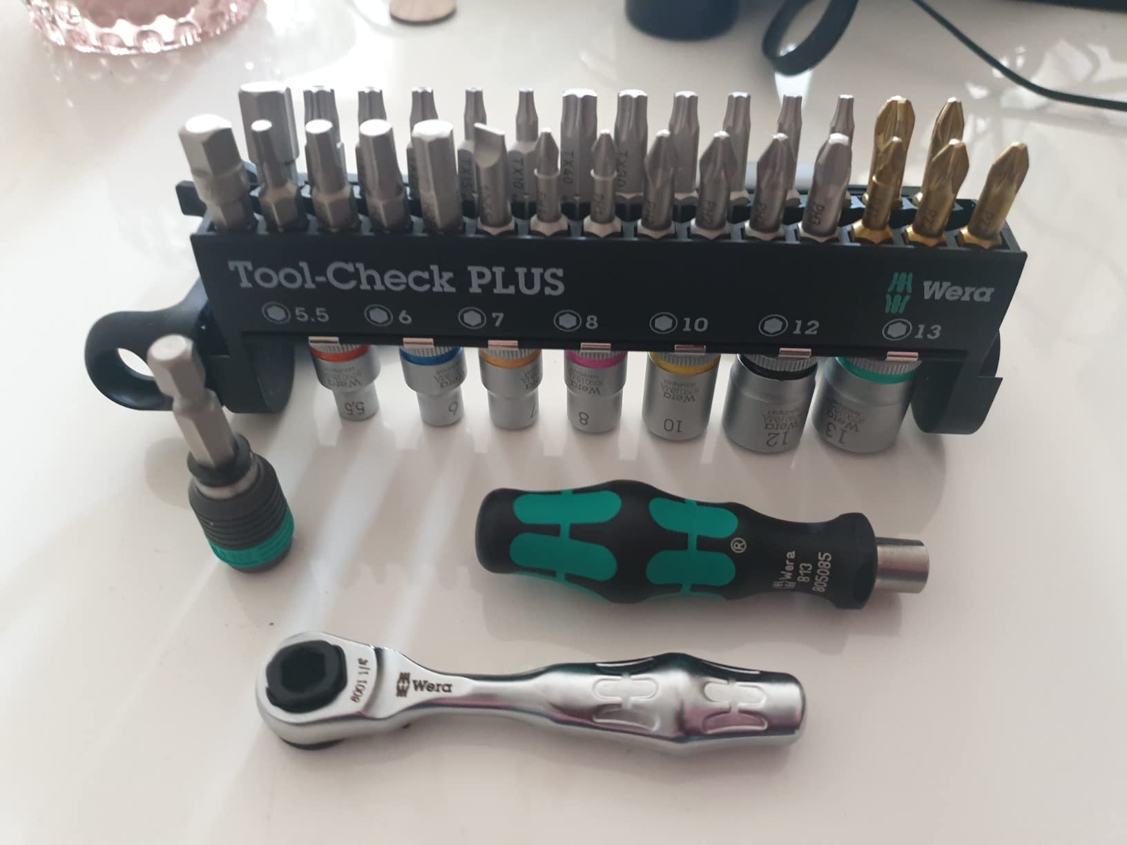 Wera 056490 Tool-Check Plus Bit Ratchet Set with Sockets - Metric photo review