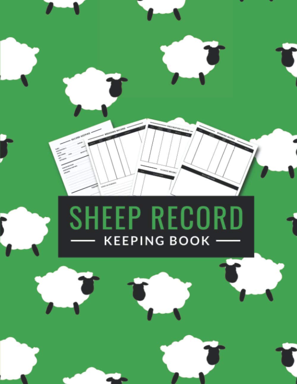 Buy Sheep Record Keeping Book Farm Management Record Keeping Tracker for Breeding, Lambing