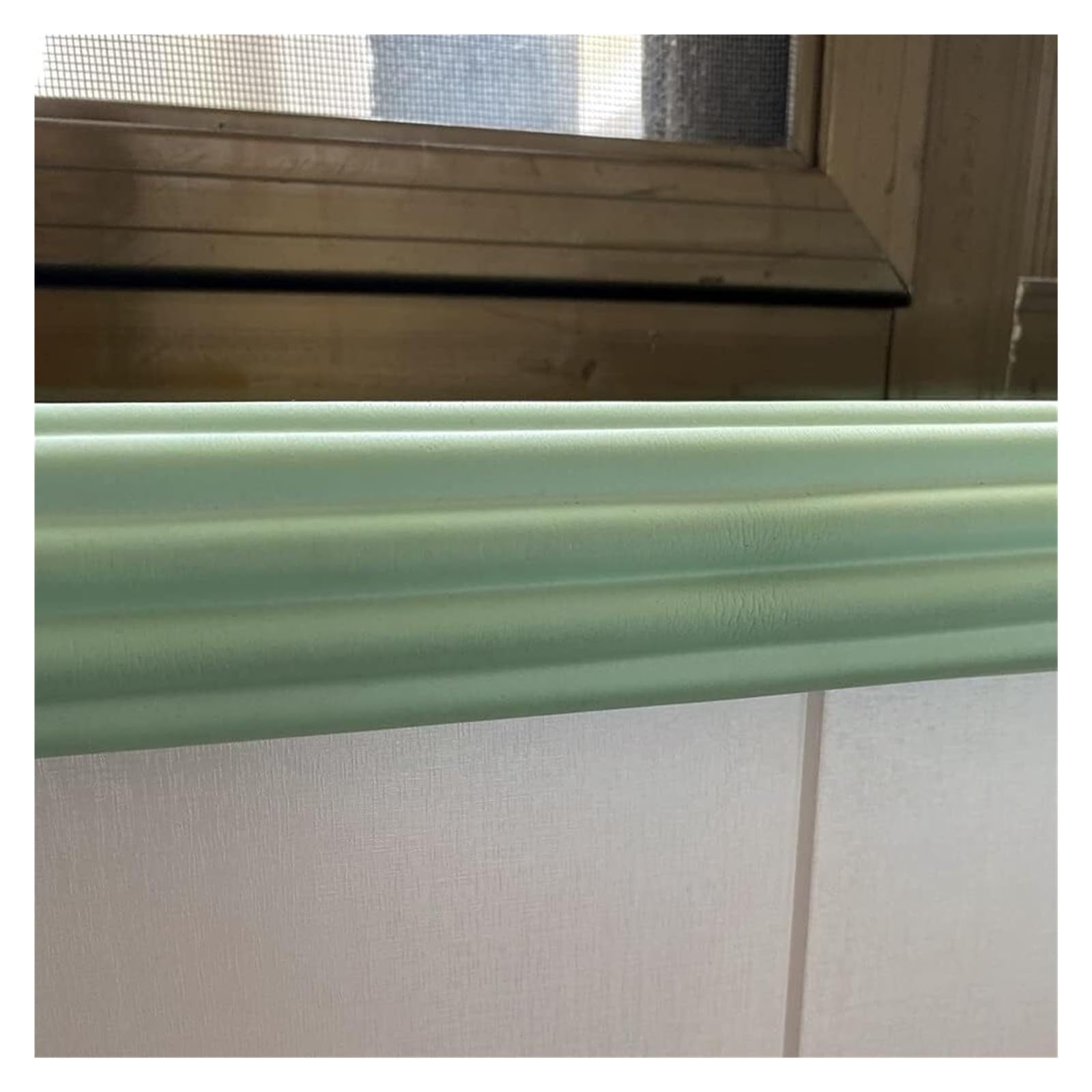 Angolari di Protezione, 2M, Protezioni Angolari for Tavolino for Bambini, Angoli, Cuscino(Green)