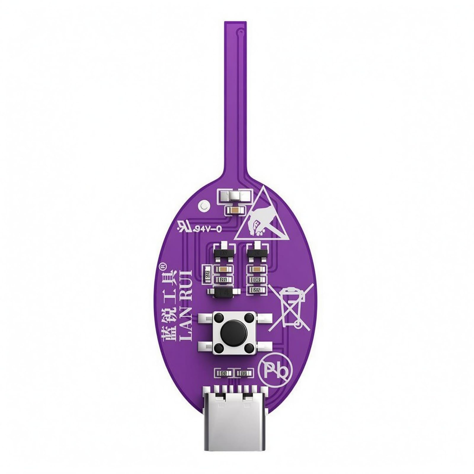 Flat Circuit Board Tester Button-Operated Electronic Fault Violet Electronics Repair Equipment, Lanrui K7S | Lcr & Impedance Meters Detectors Test, Measurement Inspection-image-36